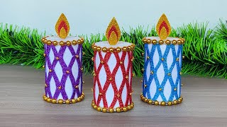 CENTROS DE MESA NAVIDEÑOS ECONOMICOS 🎄 2 DIY ELEGANTES Y FACILES DE HACER centrosdemesanavideños [upl. by Aicnatsnoc]