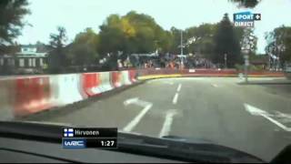 WRC France Alsace 2012  SS22 Haguenau 2 live TV [upl. by Jordana973]