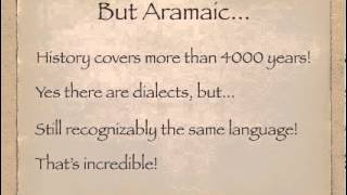 A Brief History of Aramaic by JesusSpokeAramaiccom [upl. by Previdi28]