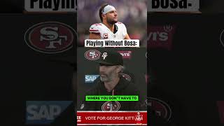 Sorensen 49ers Potentially Without Bosa [upl. by Athalee708]