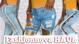 Fashionnova Jean Try On HAUL SKINNY Girl Friendly🧐 [upl. by Flowers553]