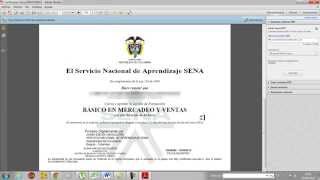 Descargar Certificados SENA [upl. by Iruy604]