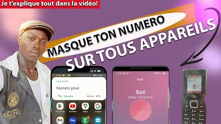 COMMENT MASQUER OU RENDRE INVISIBLE ET DEMASQUER UN NUMERO TELEPHONIQUE  Astuces et Codes Secrets [upl. by Rajiv]