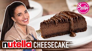 saftigstes Nutella Cheesecake Rezept  Schokolade pur 😍 [upl. by Ecurb692]