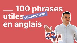 100 phrases très utiles à connaître en anglais  cours danglais facile pour débutants [upl. by Cheslie876]