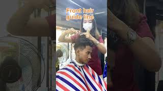 Two block hair style for men North Okkalarpa yangon hair hairstyle barbervital salon haircut [upl. by Adnohsirk34]