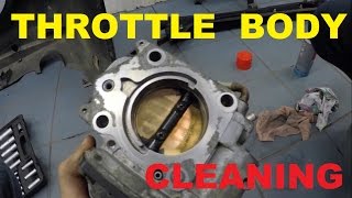 Throttle body cleaning and idle relearn 2007 Honda Civic 4D5D 18 ivtec R18A [upl. by Kowatch]