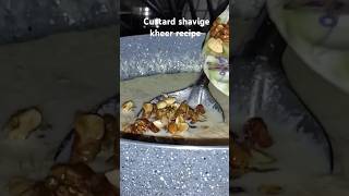 Custard shavige kheer recipe shavigekheer custardshavigepayasacustardshavigekheerlaxmivlogs [upl. by Nefen]