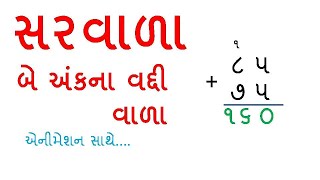 બાદબાકી  Sadi badbaki  Ak ank na badbaki  Subtraction of single digit number  Maths In Gujarati [upl. by Asilak591]