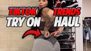 VIRAL TIKTOK LEGGINGS TREND TRY ON HAUL was it WORTH it 🤔 [upl. by Ellenwahs]