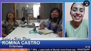 ROMINA CASTRO EN SALUD Y VIDA PLENA [upl. by Midas]