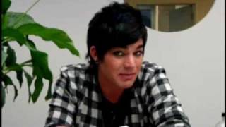 Adam Lambert  DonorsChoose chat 3 of 7 [upl. by Gabrielle]