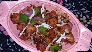 Soyabean Manchurian recipe at home ghar main bnaye bazar jaise Manchurian [upl. by Odnama145]