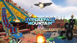 Hyperspace Mountain in Minecraft [upl. by Sandell]