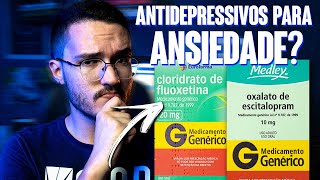 ANTIDEPRESSIVO SERVE PRA ANSIEDADE [upl. by Yenattirb853]