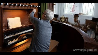 GrijsGoud Jan Pronk 87 jaar en organist [upl. by Aillimac]