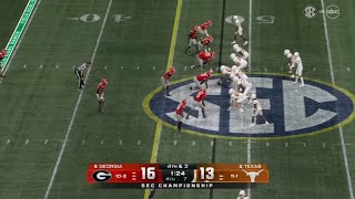 Georgia vs Texas Full Ending  2024 College Football [upl. by Aifos580]