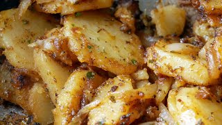 Were Having Skillet Potatoes and Onions for Breakfast  How to make Skillet Potatoes [upl. by Ardyth]