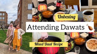 Dawat Week  Mixed Daal Recipe Dhaba Style  Cooking Vlog ❤️ [upl. by Adner803]