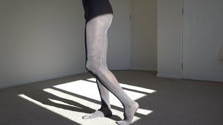 Wolford Satin Opaque 50 Tights Look [upl. by Orville222]