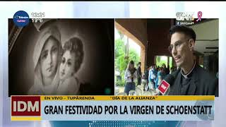 Tuparenda celebra el Día de la Virgen de Schoenstatt con gran fe y devoción [upl. by Neerom]