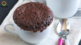 Nutella Mug Cake  Cake in a Mug Recipe  shorts [upl. by Nelubez453]