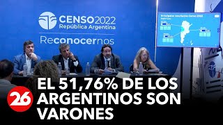 ARGENTINA  Nuevos datos provisorios del Censo 2022 [upl. by Eiramik127]