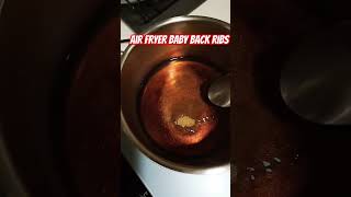 Air Fryer Baby Back Ribs shorts [upl. by Pence]