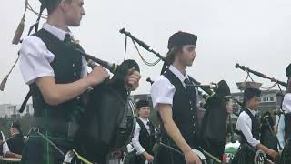 World Pipe Band Championships 2022 Novice Juvenile Grade  The Gordons School [upl. by Ecnerret4]