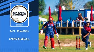 🔴 ECS Portugal 2024  Day 2  T10 Live Cricket  European Cricket [upl. by Aizitel50]