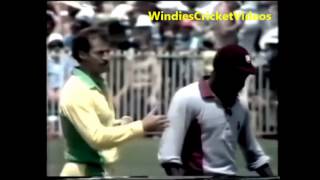 Viv Richards vs Denis Lillee Confrontation [upl. by Croix776]