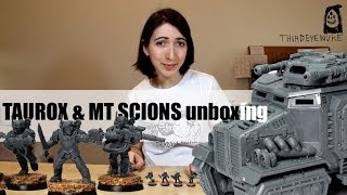 UNBOXING  REVIEW  Taurox and Militarum Tempestus Scions by ThirdEyeNuke Studio [upl. by Emyaj]