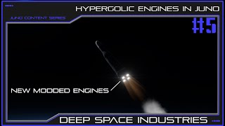 I Added Hypergolic Engines To Juno New Origin New Mod [upl. by Auric]