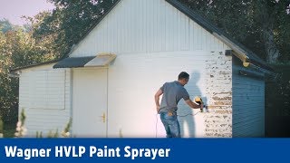 Wagner HVLP Paint Sprayer  Screwfix [upl. by Kered]