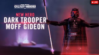 Dark Trooper Moff Gideon 7 Star Unlock Testing LIVE  3v3 Grand Arena Championship Round [upl. by Dleifyar387]