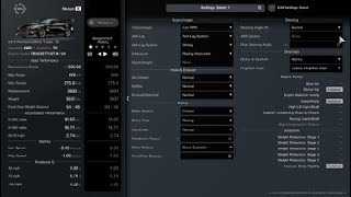 Nissan GTR TSpec setup GT7 [upl. by Anieral]