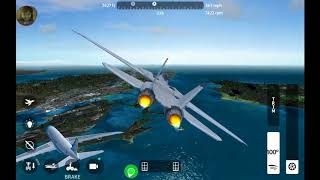 Escort Air force one  Flywings 2018 Flight Simulator  airplane l aero plane game [upl. by Yeleak]