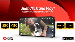 Seamlessly Play 1080p 4K and 8K Videos  HD Video Player  Rcoks Player [upl. by Fujio]