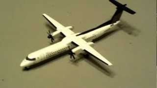 Review Herpa 1500 Scale Lufthansa Regional DHC8402Q400 DADHT [upl. by Notreve]