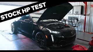 Supercharged Cadillac CT5V Blackwing Sedan  STOCK Dyno Test by Hennessey [upl. by Glyn350]