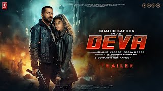 DEVA  Teaser Trailer  Shahid Kapoor  Rosshan Andrrews Pooja Hegde Kubbra  In Cinemas 11th Dec [upl. by Adnauq]