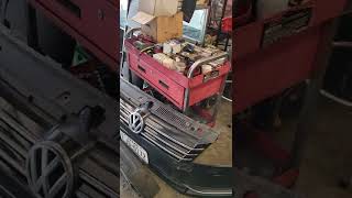 2012 vw passat radiator or condenser replacement [upl. by Sucam]