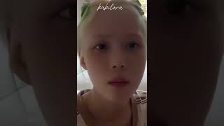 She has eyebrow😂🫶 funnyvideos kpop uzbsub winter [upl. by Saltsman150]