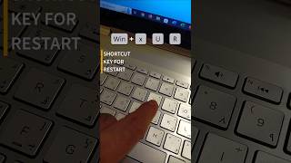 Shortcut key for restart laptop🔑  Windows 10 [upl. by Noyart416]