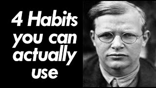 4 habits that shaped Dietrich Bonhoeffer and how to apply them [upl. by Cleland]