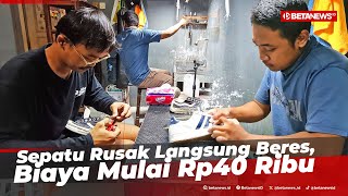 Repair Sepatu di Mets Clean ini Ramah Kantong Orang Jepara [upl. by Hieronymus]