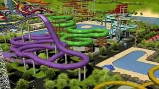 RCT3 Roller Coaster Tycoon 3 Waterworld [upl. by Hanimay771]