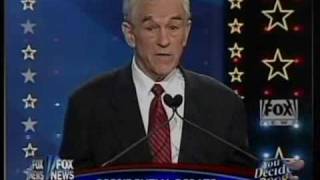 911 Conspiracy Theorist Ron Paul Goes Crazy During Debate [upl. by Uwton]