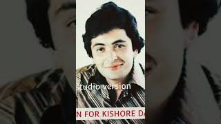 SAAGAR KINARE SOLO UNRELEASED SONG  A LIVE STUDIO VERSION A SPOOL PLAYER RECORDING kishorekumar [upl. by Berlyn57]