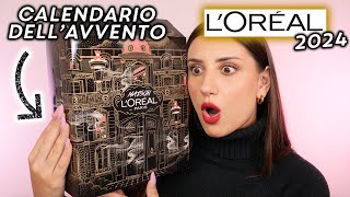 CALENDARIO DELLAVVENTO LOREAL PARIS 2024 🎁 [upl. by Nedarb]